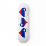 I Love Slovenia Custom Skateboard