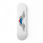 I Love Slovenia -wings Custom Skateboard