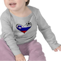 I love Slovenian football - Slovenia soccer love Shirts