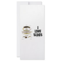 I Love Slugs (Naturalist / Nature) Rack Card