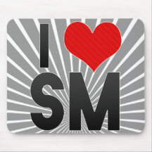 I Love SM Mouse Pads