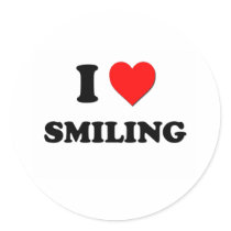 I love Smiling Stickers