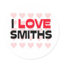 I LOVE SMITHS stickers by professions I LOVE SMITHS stickers