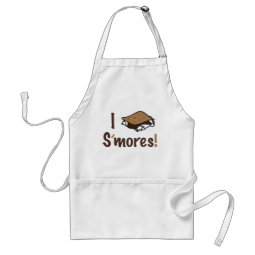 I Love S'mores apron