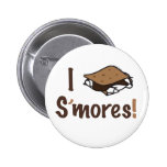I Love S'mores Button