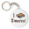 I Love S'mores Giftware keychain