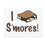I Love S'mores Postcards