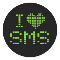 I LOVE SMS - sticker