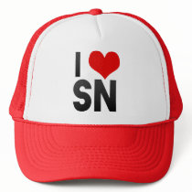 I Love SN Trucker Hat