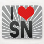 I Love SN mousepads