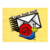 I Love Snail Mail! (The Postcard)