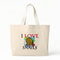 I Love Snails bags