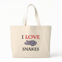 I Love Snakes bags by tshirtshirts I Love Snakes bags