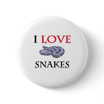 I Love Snakes buttons by tshirtshirts I Love Snakes buttons