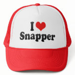 I Love Snapper Hat