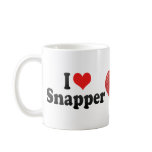 I Love Snapper Coffee Mug