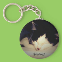 I Love Snoozin' keychains