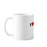 I Love Snow Coffee Mug