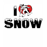I Love Snow T-Shirt