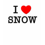 I Love Snow t-shirts
