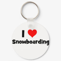 I Love Snowboarding keychains by weeteeshirts I Love Snowboarding keychains