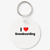 I Love Snowboarding keychains by weeteeshirts I Love Snowboarding keychains
