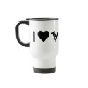 I Love Snowboarding mugs