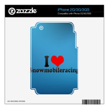 I love Snowmobileracing Skins For The iPhone 3