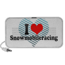 I love Snowmobileracing Speaker