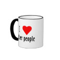 I Love Sober People mug