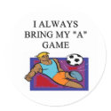 i love soccer bplayer stickers