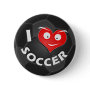 I Love Soccer Badge