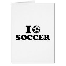 I love soccer cards