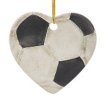 I Love Soccer Christmas Tree Ornament Gift Idea