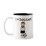 I Love Soccer Mugs