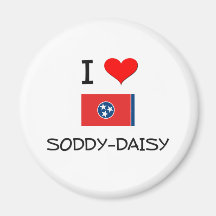 I Love Soddy-Daisy Tennessee Magnets