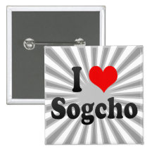 I Love Sogcho, Korea Buttons
