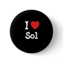 I love Sol heart T-Shirt buttons by funnycustomtshirts I love Sol heart T-Shirt buttons