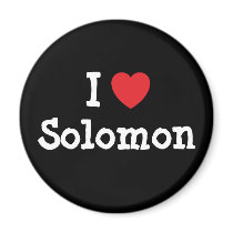 I love Solomon heart custom personalized magnets by funnycustomtshirts I love Solomon heart custom personalized magnets