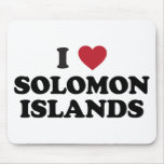 I Love Solomon Islands Mousepad