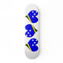 I Love Solomon Islands Skate Board Deck