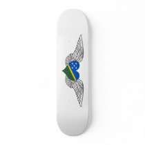 I Love Solomon Islands -wings Skate Decks