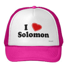 I Love Solomon Mesh Hat