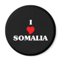 I Love Somalia magnets