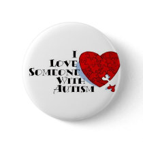 I love some one with autism buttons