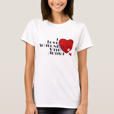 i love some one with autism TShirt