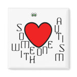 i love someone-autism magnets
