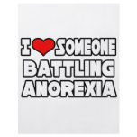 I Love Someone Battling Anorexia Flyer Design