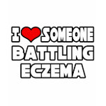 I Love Someone Battling Eczema Tshirts