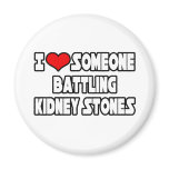 I Love Someone Battling Kidney Stones magnets